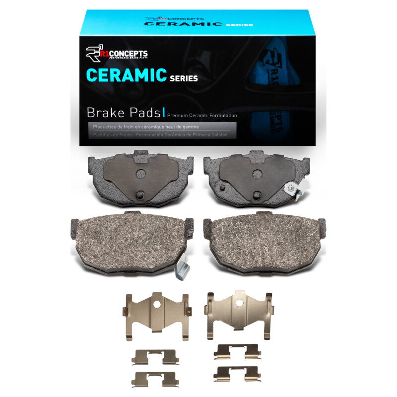 Hyundai Elantra Brake Pads - Rear - R1 Concepts - RNC Ceramic - `85-`09